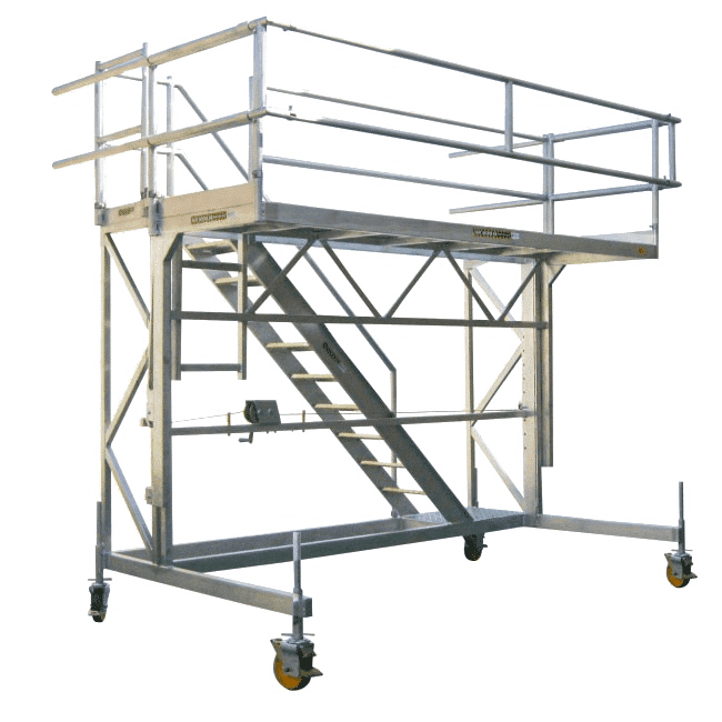 Height Adjustable Cantilever Platform