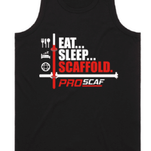 Proscaf Eat, Sleep, Scaffold Singlet