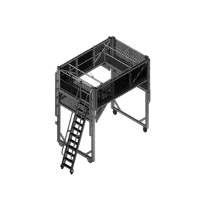 Mobile Locomotive Roof Access Platform