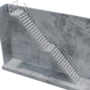 AdjustaStairs - Hanging Landing