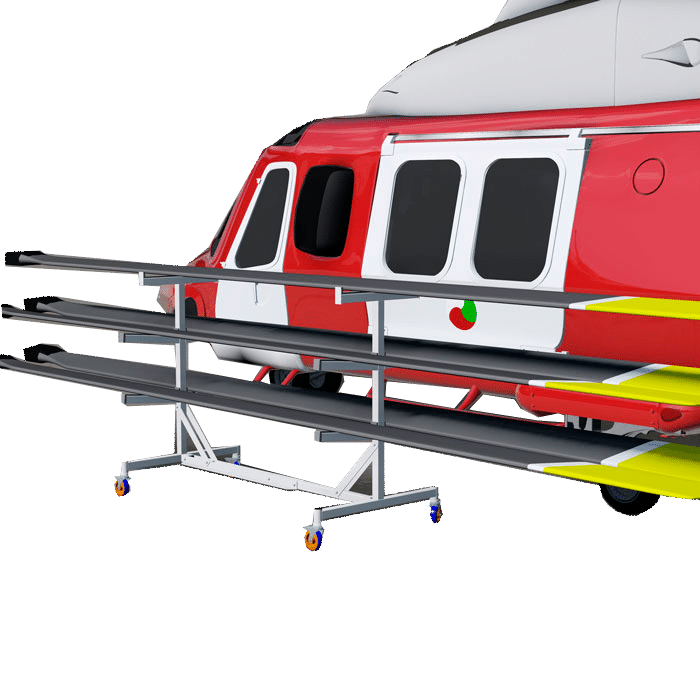 Collapsible Rotor Blade Stand