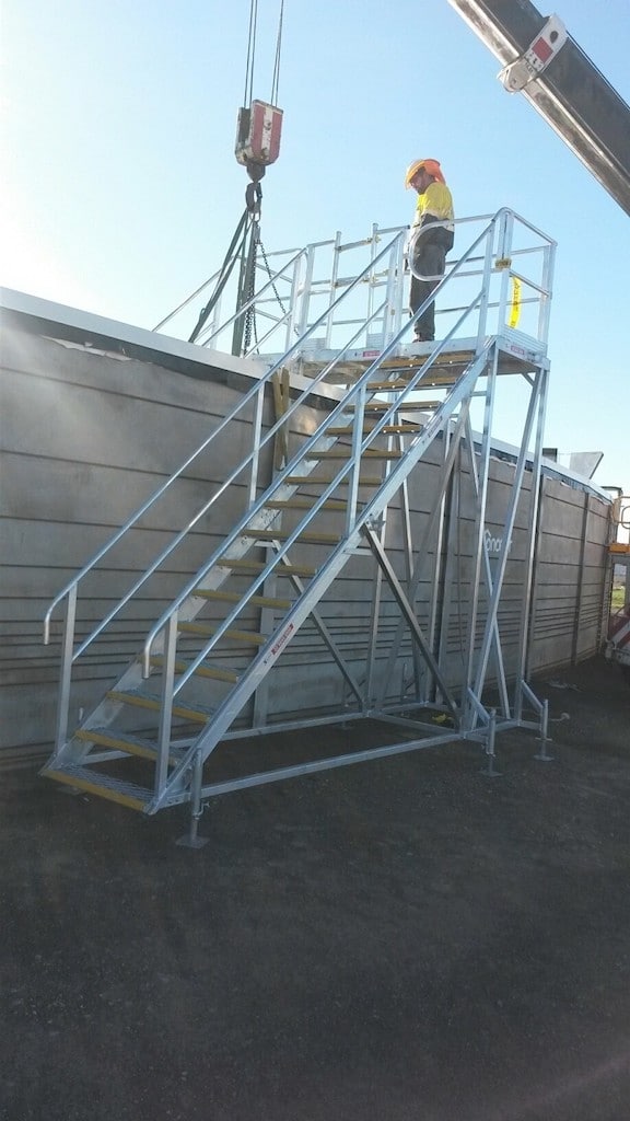 Craneable Site Access Stairs