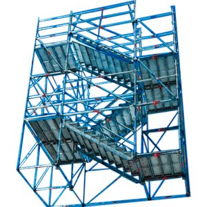 Craneable Stair Towers