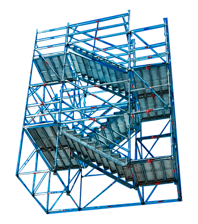 Craneable Stair Towers