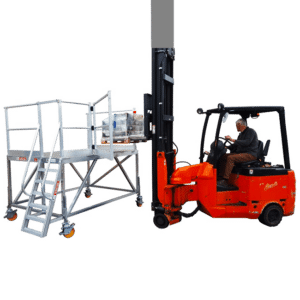 Custom Portable Rear Unloading Platform