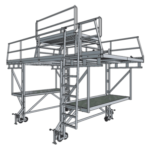 Mobile Tunnel Gantry Platform