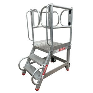Super Service Stand low height access ladder with platform