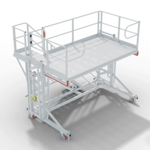 Height Adjustable Truck Body Access Platform