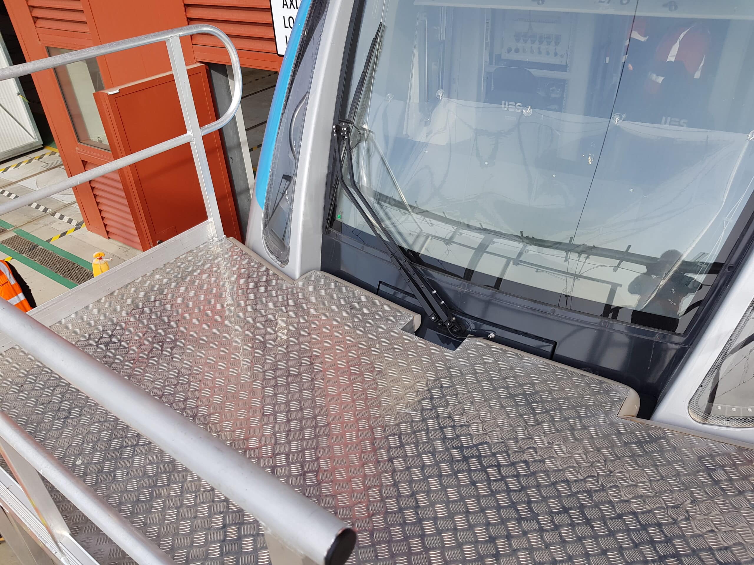 Train Windscreen Access Platform
