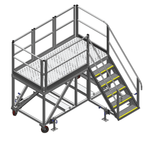 Custom Strut Pin Access Platform