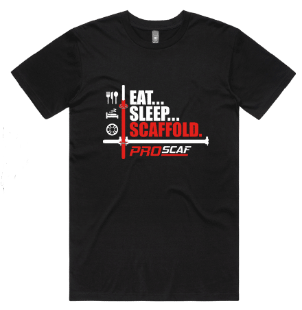 Proscaf Eat, Sleep, Scaffold T-Shirt