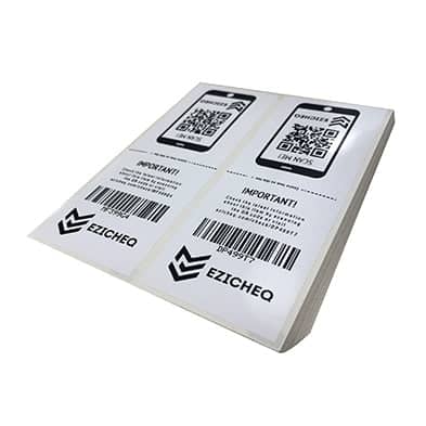 EZICHEQ Net Smart Labels