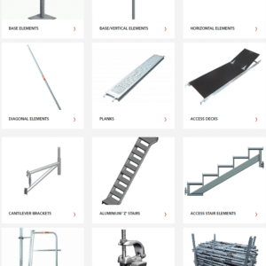 Proscaf Scaffolding Components by SafeSmart Access