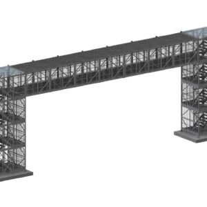 SmartBridge - Flat-Packed Steel Bridging System that Connects to SmartStairs